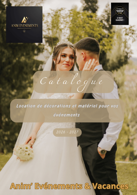 Location de déoration de mariage à Brest et prestations animations de mariage