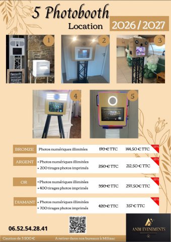 Location photomaton vintage Brest Quimper Crozon